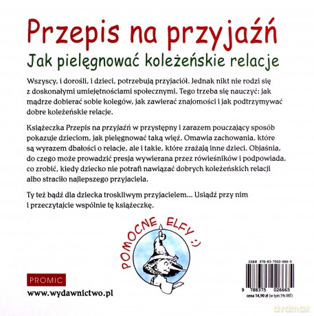 Przepis na przyjaźń. Jak pielęgnować koleżeńskie relacje - Christine Adams [KSIĄŻKA]