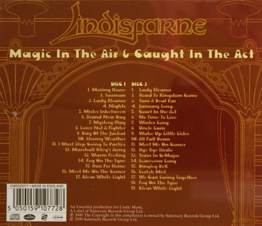 Lindisfarne: Caught In The Act [2CD]