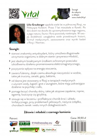 Szungit. Rosyjski kamień zdrowia. Medycyna ludowa w praktyce - Lilia Grauberger [KSIĄŻKA]