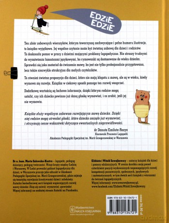 Wierszyki ćwiczące języki czyli rymowanki logopedyczne dla dzieci - Marta Galewska-Kustra, Elżbieta Szwajkowska, Witold Szwajkowski [KSIĄŻKA]