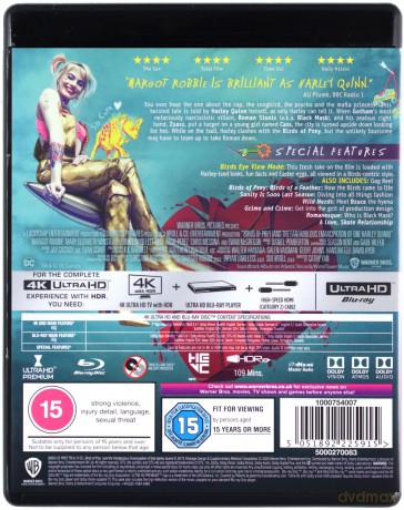 Birds of Prey (Ptaki nocy (i fantastyczna emancypacja pewnej Harley Quinn))  [Blu-Ray 4K]+[Blu-Ray]