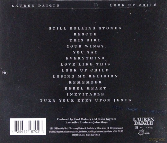 Lauren Daigle: Look Up Child [CD]