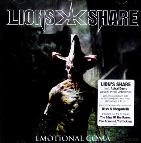 Lion's Share: Emotional Coma [CD]