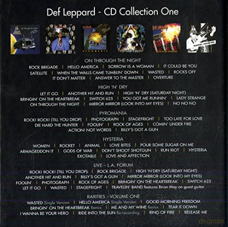 Def Leppard: The CD Box Set: Volume One (Limited) [7CD]