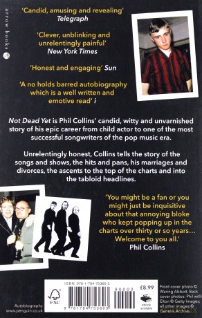 Not Dead Yet: The Autobiography - Phill Collins [KSIĄŻKA]