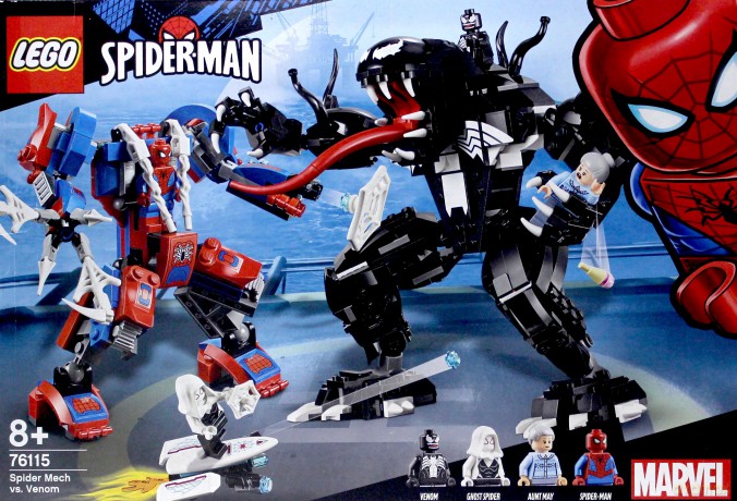 LEGO SUPER HEROES Pajęczy Mech kontra Venom (76115) [KLOCKI]