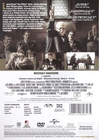 Czas mroku (Platinum Collection) [DVD]