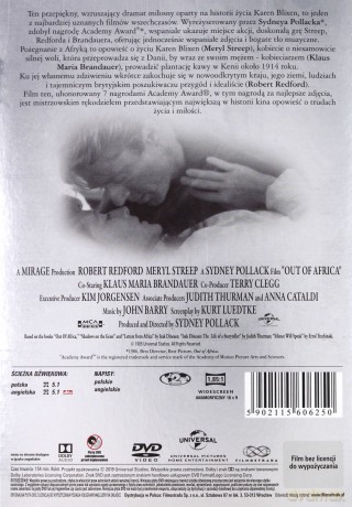 Pożegnanie z Afryką (Platinum Collection) [DVD]