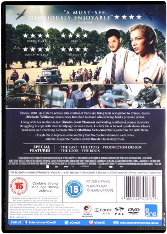 Suite Francaise (Francuska suita) [DVD]