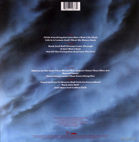Meat Loaf: Bat Out Of Hell Ii: Back Into Hell [2xWinyl]