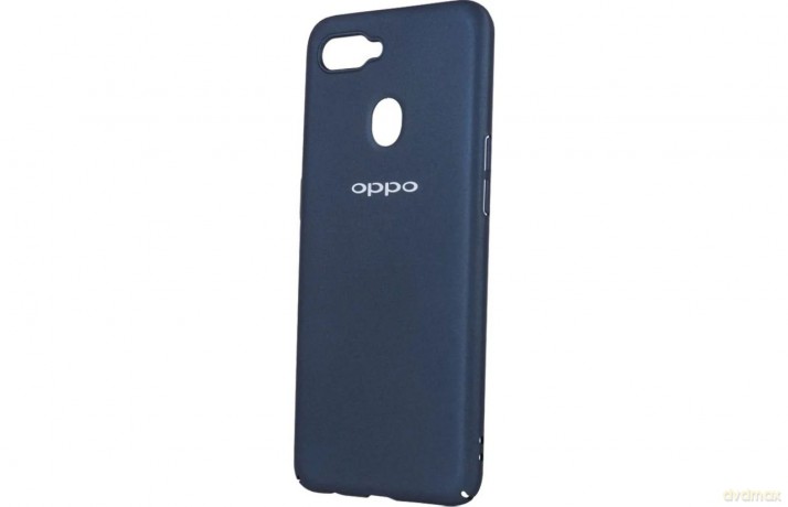 OPPO etui plecki do AX7 niebieskie