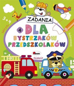 Dla bystrzaków przedszkolaków 4 - Opracowanie zbiorowe [KSIĄŻKA]