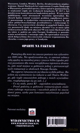 Niebezpieczne poszlaki Sensacyjne pamiętniki byłego aspiranta Urzędu Śledczego w Warszawie - Daniel Bachrach [KSIĄŻKA]