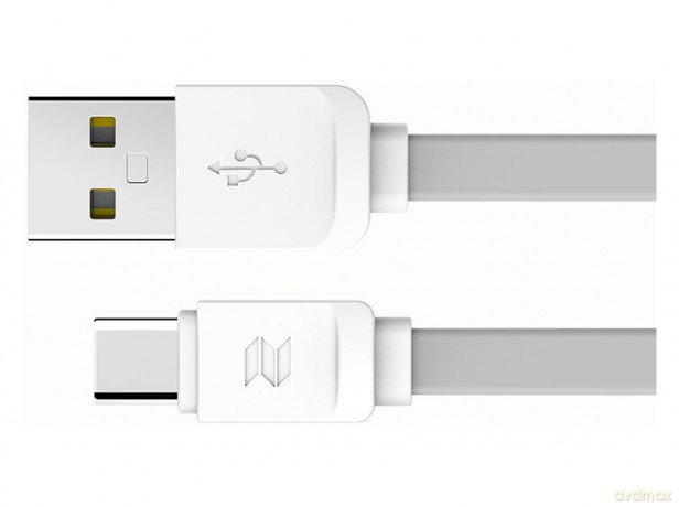 Kabel Płaski ROCK SPACE USB-C Typ C 100 cm 2A