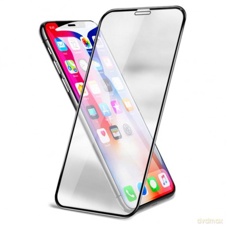 Szkło Hartowane Bezpyłowe 3D 5D ROCK iPhone X/XS