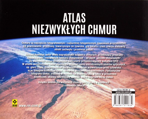 Atlas niezwykłych chmur - Richard Hamblyn [KSIĄŻKA]