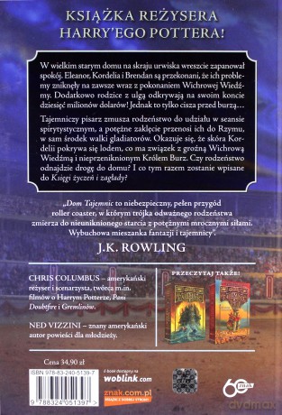 Starcie potworów. Dom tajemnic - Chris Columbus, Ned Vizzini [KSIĄŻKA]