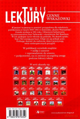W pustyni i w puszczy. Twoje lektury - Henryk Sienkiewicz [KSIĄŻKA]