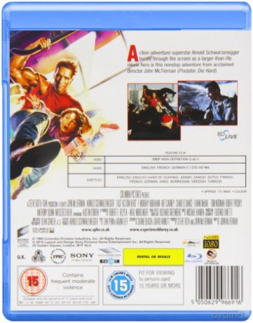 Last Action Hero (Bohater ostatniej akcji) [Blu-Ray]