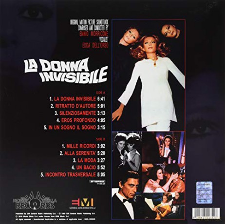 La Donna Invisibile soundtrack (Ennio Morricone) [Winyl]