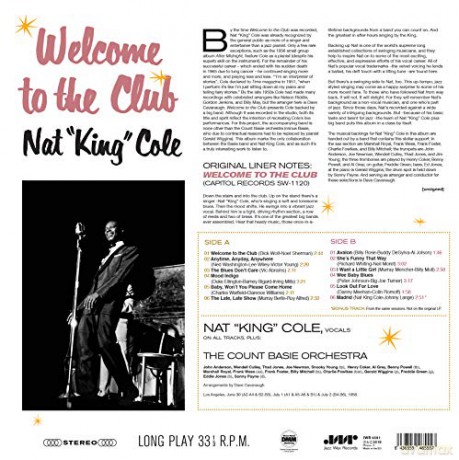 Nat King Cole: Welcome to the Club [Winyl]