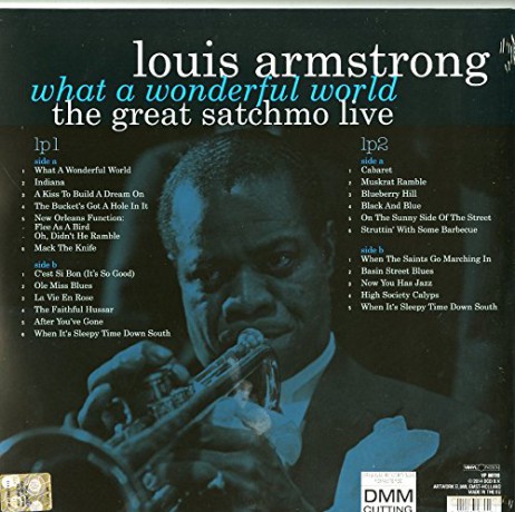 Louis Armstrong: What a Wonderful World, The Great Satchmo Live [2xWinyl]