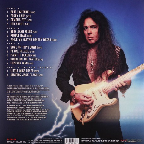 Yngwie Malmsteen: Blue Lightning (Blue) [2xWinyl]