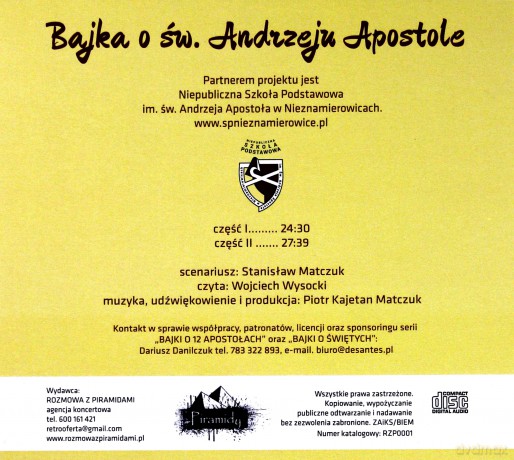 Bajka o świętym Andrzeju Apostole - Wojciech Wysocki [AUDIOBOOK]