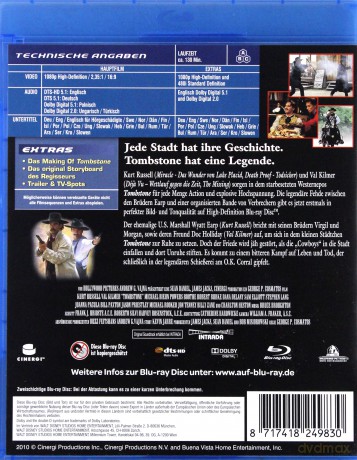Tombstone [Blu-Ray]