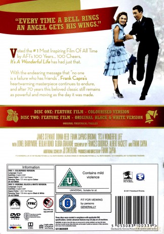 It's A Wonderful Life (Życie jest cudowne) (bez obwoluty i kart) [2DVD]