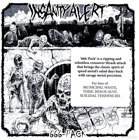 Insanity Alert: 666-Pack [CD]