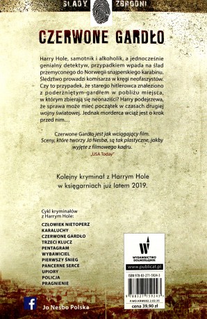 Czerwone Gardło - Jo Nesbo [KSIĄŻKA]