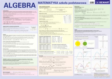 Plansza edukacyjna. Algebra