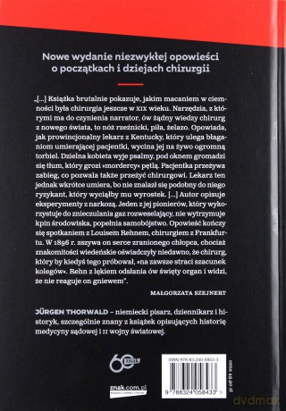 Stulecie chirurgów - Jurgen Thorwald [KSIĄŻKA]