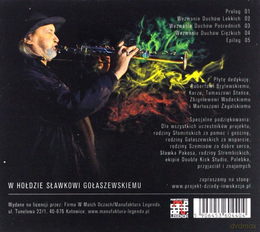 Sławomir Gołaszewski & Funkastik Riddim Band: Dziady Inwokacje (digipack) [CD]