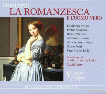 David Parry: Donizetti: La Romanzesca E L'uomo Nero [CD]