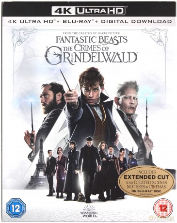 Fantastic Beasts: The Crimes of Grindelwald (Fantastyczne zwierzęta: Zbrodnie Grindelwalda) [Blu-Ray 4K]+[2xBlu-Ray]