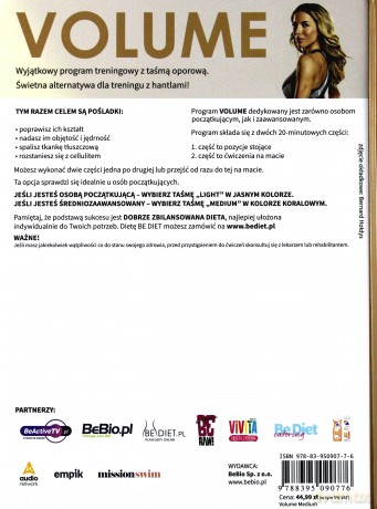 Ewa Chodakowska: Volume + taśma oporowa szara (booklet) [DVD]