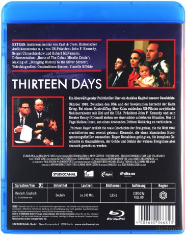 Thirteen Days (Trzynaście dni) [Blu-Ray]