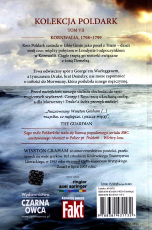 Fala Gniewu. Poldark - Winston Graham [KSIĄŻKA]