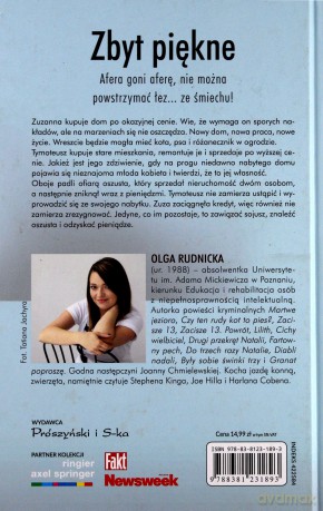 Zbyt piękne (część 2) - Olga Rudnicka [KSIĄŻKA]