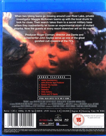Piranha (Pirania) [Blu-Ray]