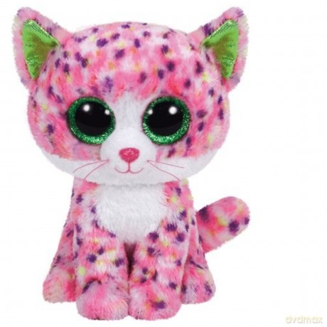 Maskotka TY Beanie Boos Sophie - Różowy kot, 24 cm