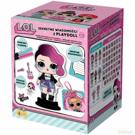 Zestaw kreatywny L.O.L. Suprise Sekretne wiadomości z Playdoll