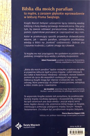 Biblia dla moich parafian. Jak czytać aby rozumieć - Marcel Debyser [KSIĄŻKA]