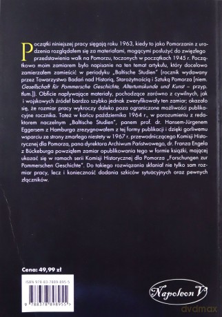 Bój o pomorze. Ostatnie walki obronne na wschodzie - Erich Murawski [KSIĄŻKA]