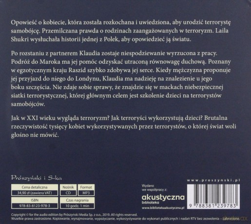 Jestem żoną terrorysty - Laila Shukri [AUDIOBOOK]