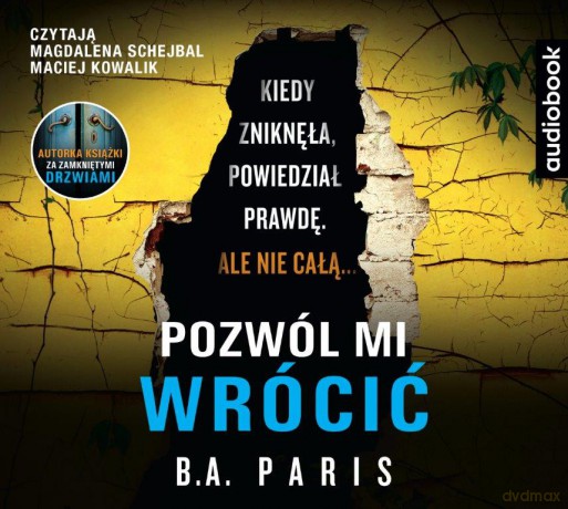 Pozwól mi wrócić - B. A. Paris [AUDIOBOOK]
