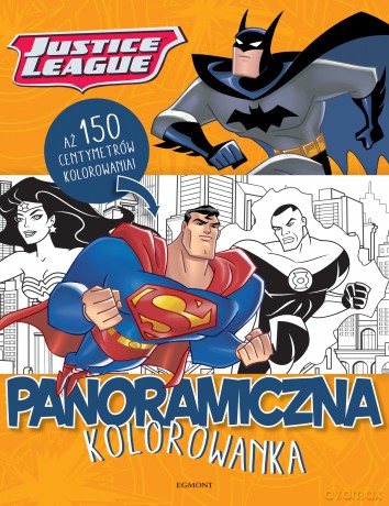 Justice League. Panoramiczna kolorowanka [KSIĄŻKA]