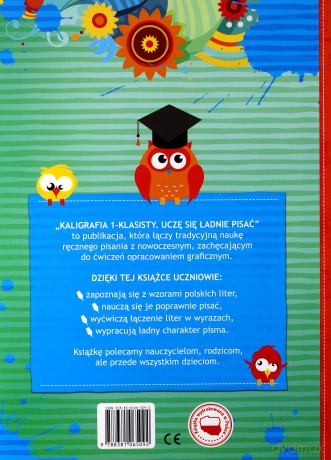 Kaligrafia 1-klasisty. Uczę się ładnie pisać [KSIĄŻKA]